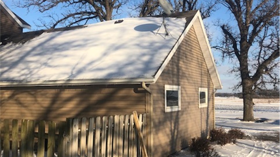 Siding Project in Forest City, IA by Midwest Construction