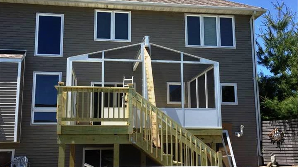 Sunroom Project Project in Johnston, IA by Midwest Construction