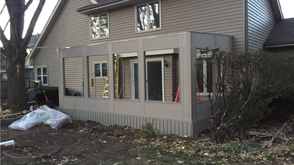 Sunroom Project Project in West Des Moines, IA by Midwest Construction