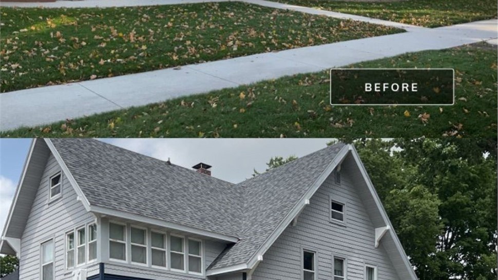 Siding Project in Charles City, Iowa by Midwest Construction