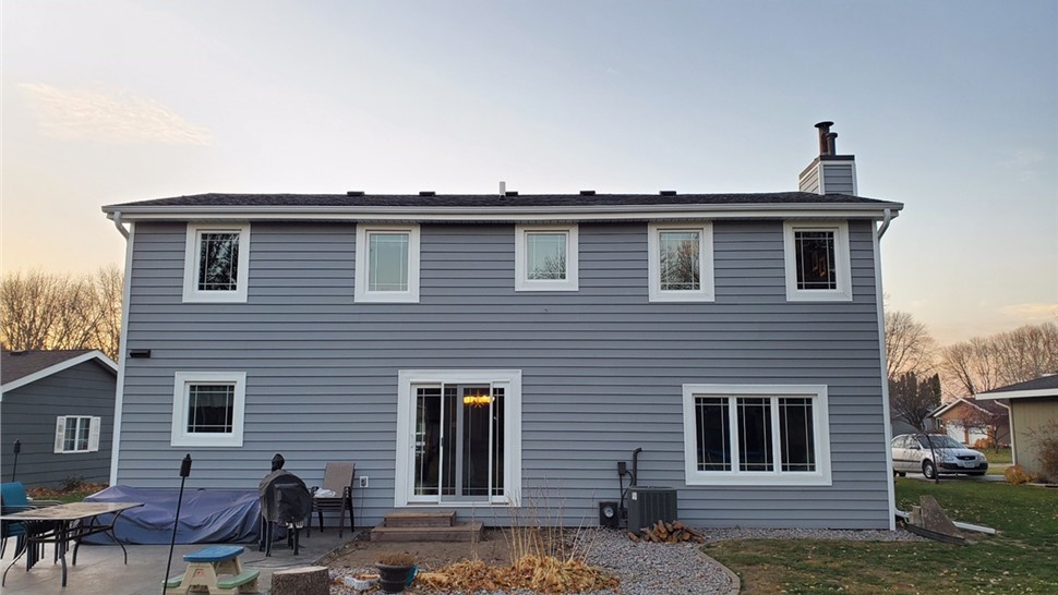 Siding Project in Mason City, IA by Midwest Construction