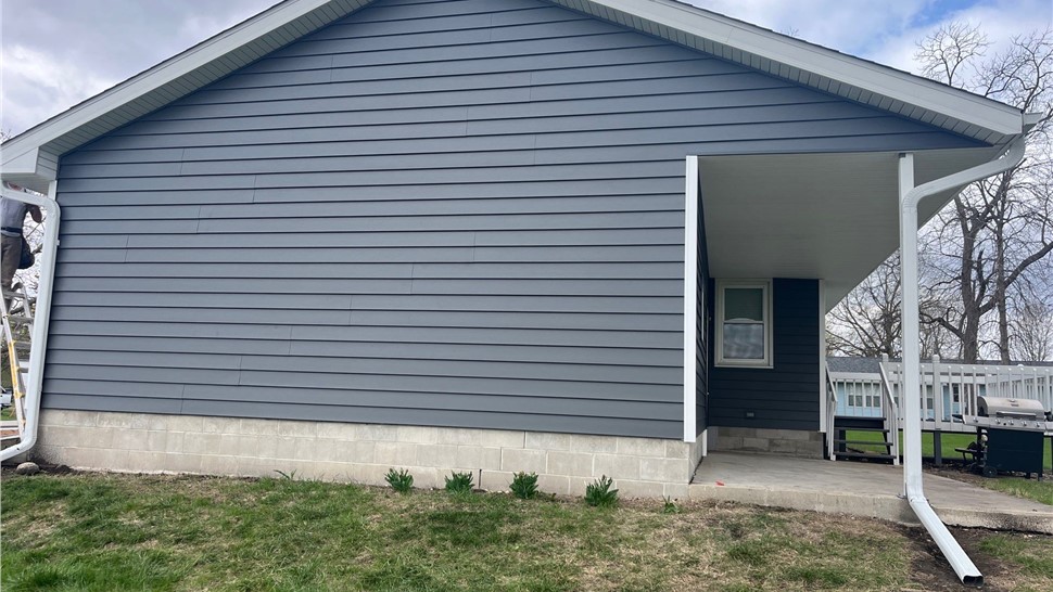 Siding Project in Eagle Grove, IA by Midwest Construction