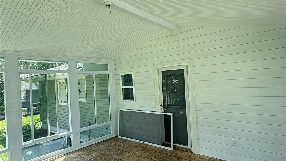 Siding, Sunrooms Project in Monroe, IA by Midwest Construction