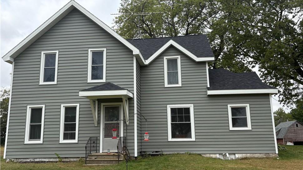 Siding Project in Dows, IA by Midwest Construction