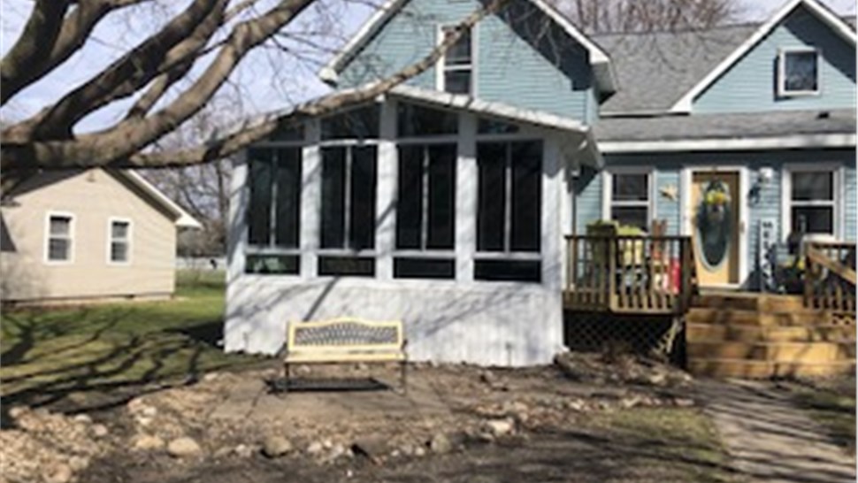 Sunrooms Project in Kanawha, IA by Midwest Construction