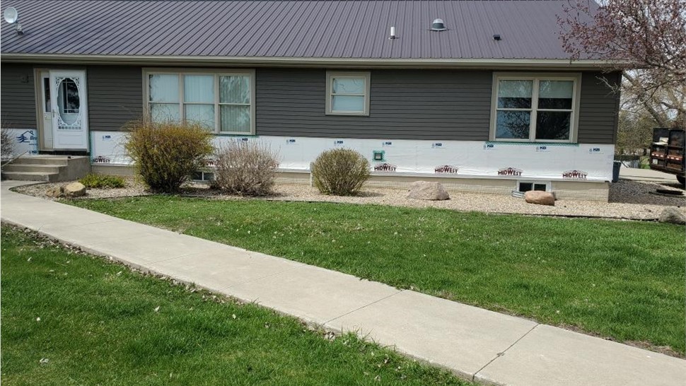 Siding Project in Mason City, IA by Midwest Construction
