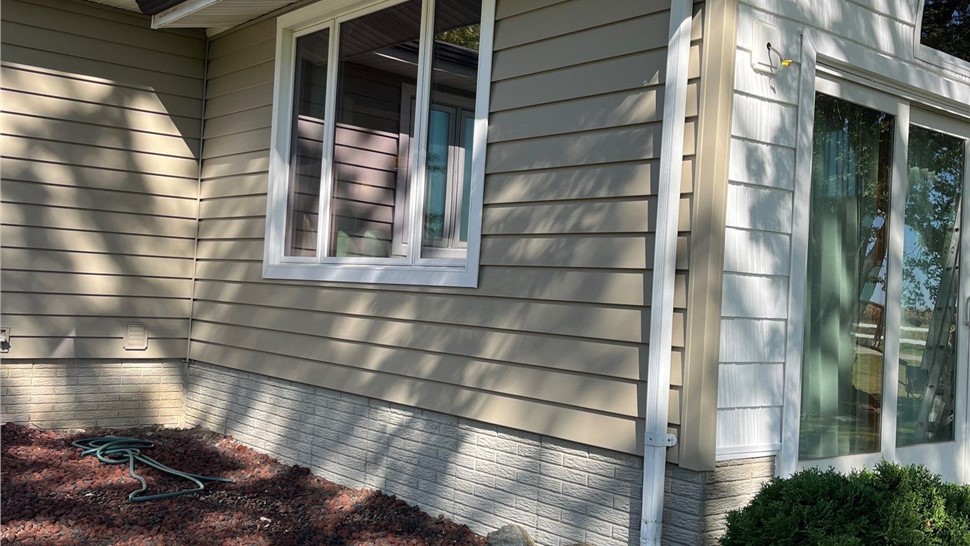 Siding Project in Monroe, IA by Midwest Construction