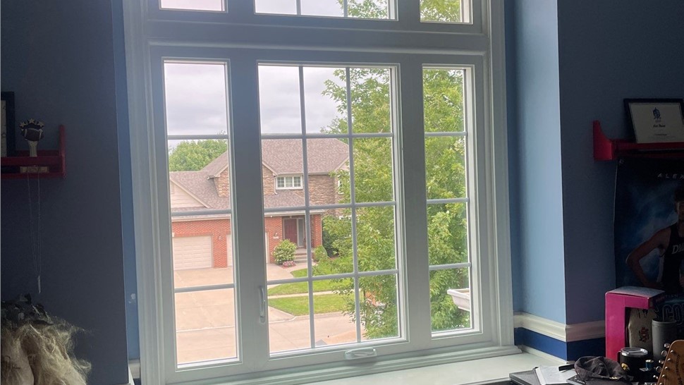Windows Project in West Des Moines, IA by Midwest Construction