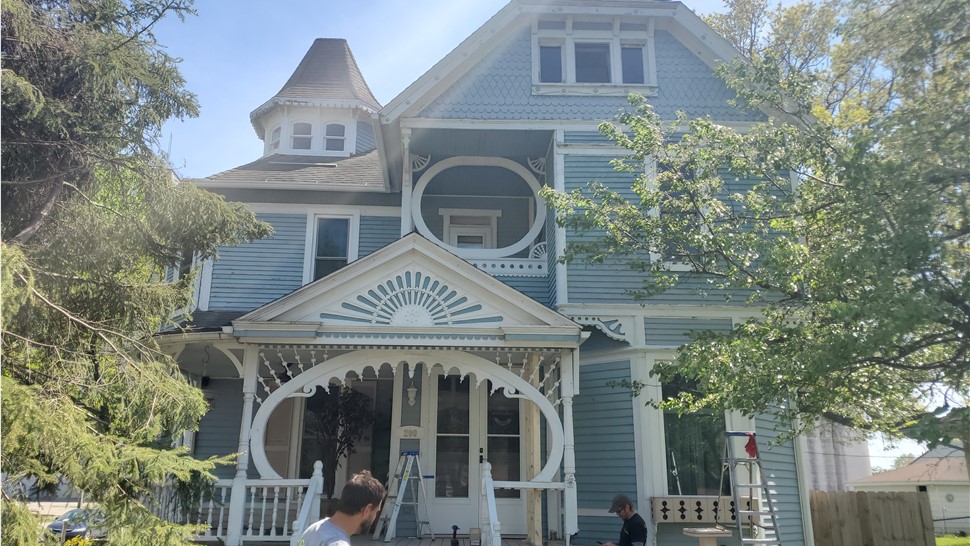 Siding Project in Prairie City, IA by Midwest Construction