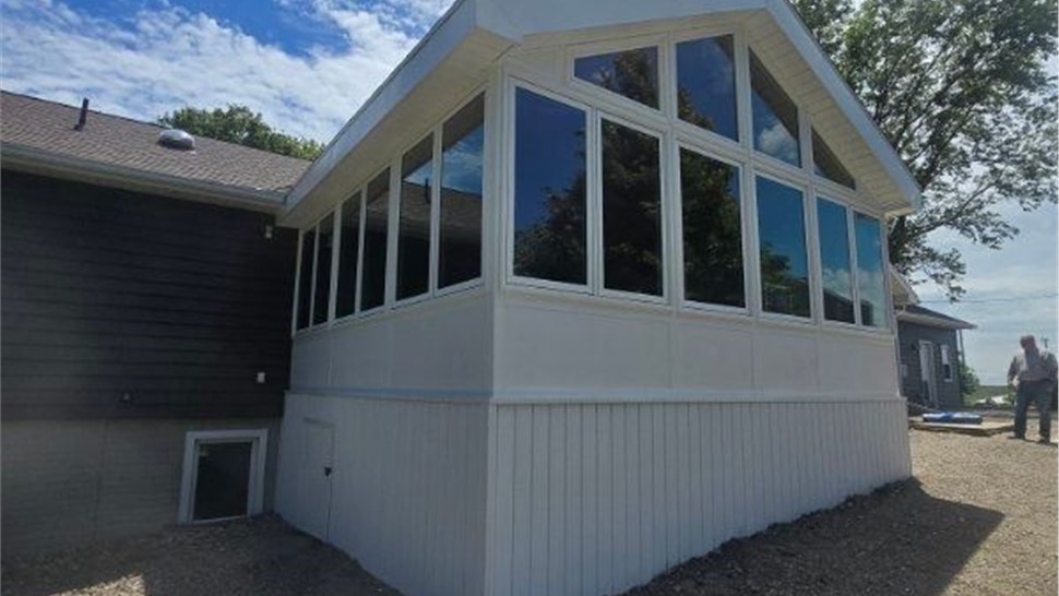 Siding, Sunrooms Project in Britt, Iowa by Midwest Construction