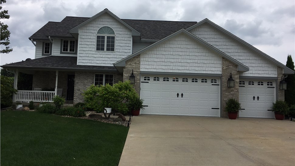 Siding Project in Winnebago Heights, IA by Midwest Construction