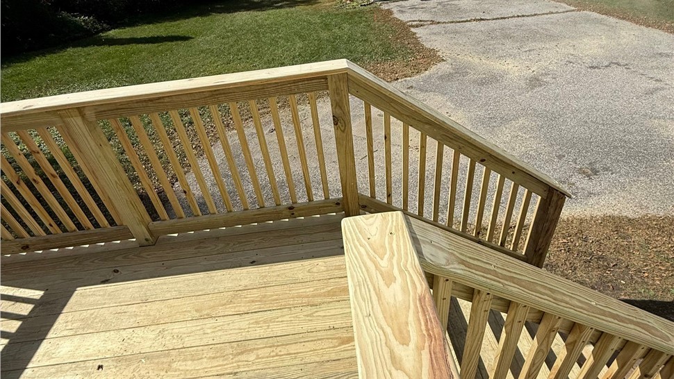 Decks Project in Thompson, IA by Midwest Construction
