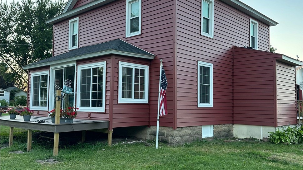 Siding Project in Clive, IA by Midwest Construction