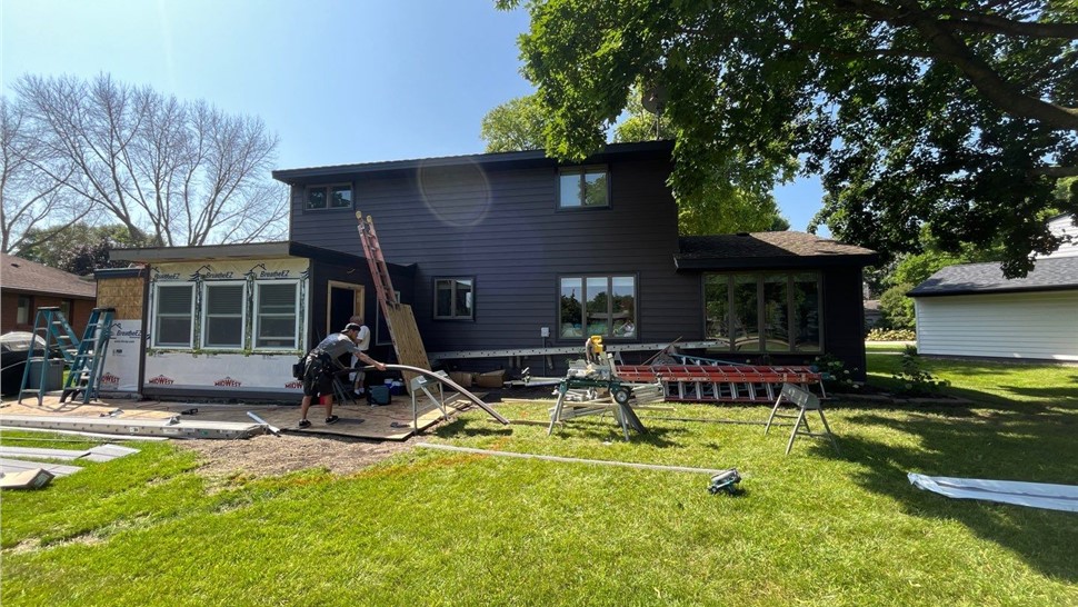 Siding Project in Mason City, IA by Midwest Construction