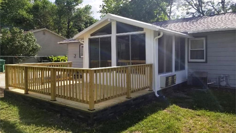 Sunroom Project Project in Ankeny, IA by Midwest Construction