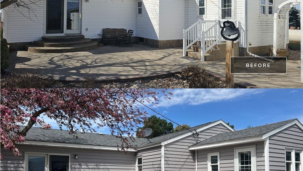 Siding, Windows Project in New Sharon, IA by Midwest Construction