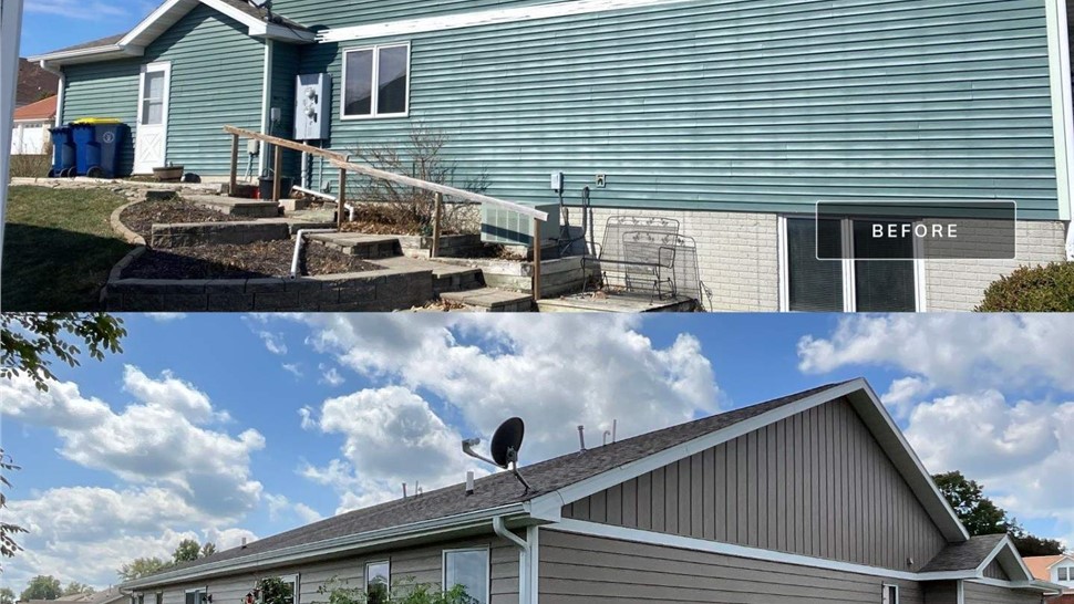Siding Project in Pella, IA by Midwest Construction