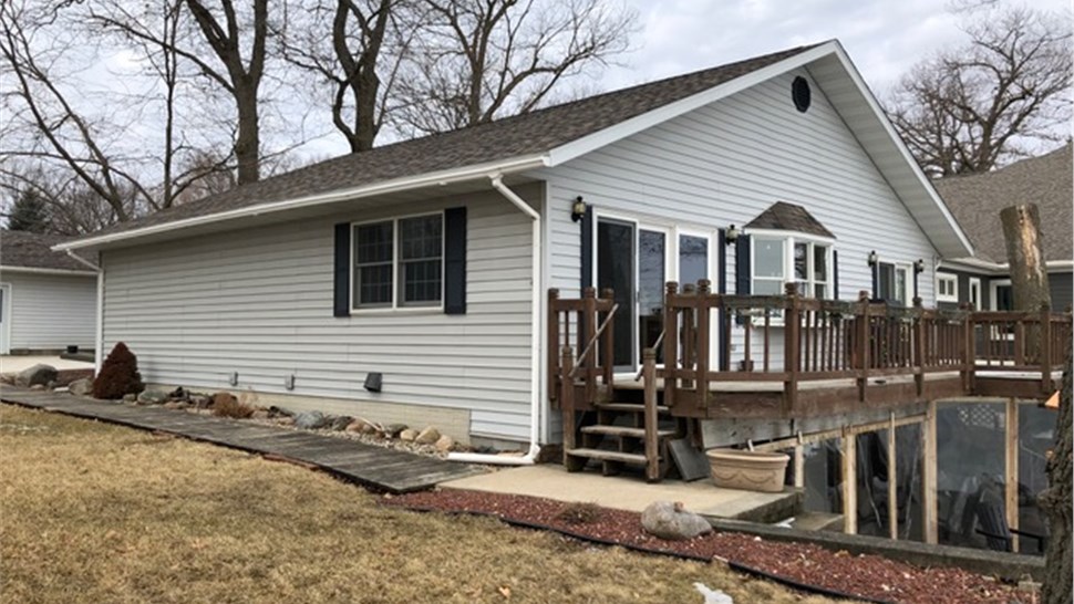 Siding Project in Clear Lake, IA by Midwest Construction