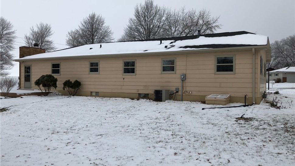 Siding Project in Hudson, IA by Midwest Construction