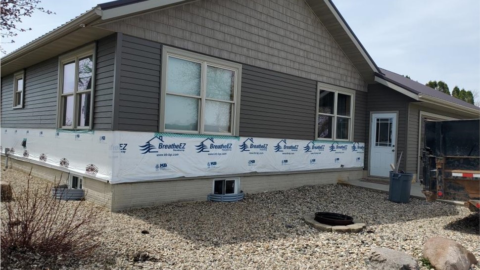 Siding Project in Mason City, IA by Midwest Construction