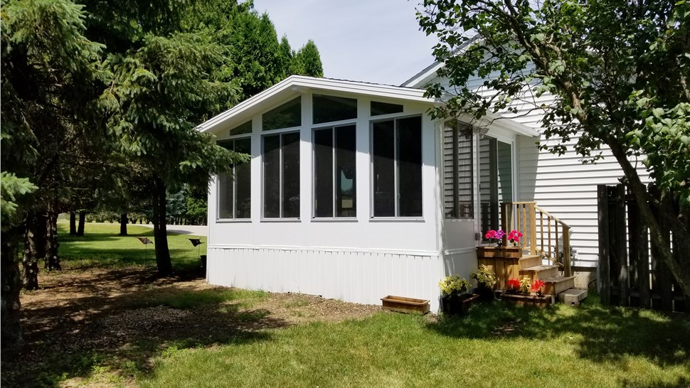 Sunroom Project Project in Mason City, IA by Midwest Construction