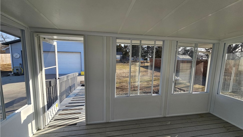 Sunrooms Project in Mitchellville, IA by Midwest Construction