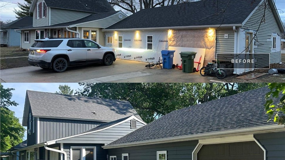 Doors, Siding, Windows Project in Greene, IA by Midwest Construction