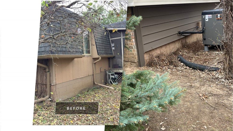 Seamless Gutters Project in Waukee, IA by Midwest Construction