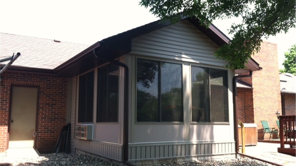 Sunroom Project Project in Indianola, IA by Midwest Construction