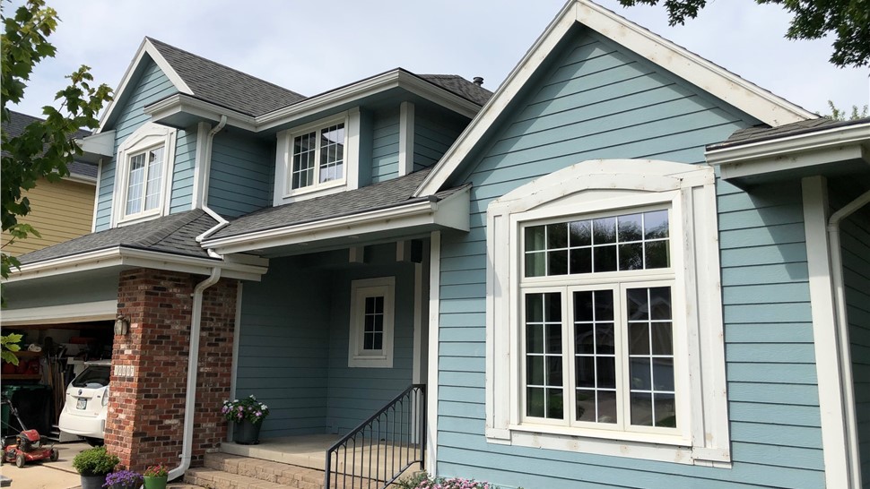 Siding Project in Urbandale, IA by Midwest Construction