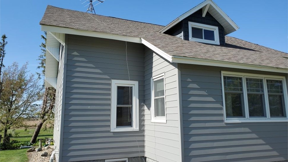 Siding Project in New Providence, IA by Midwest Construction