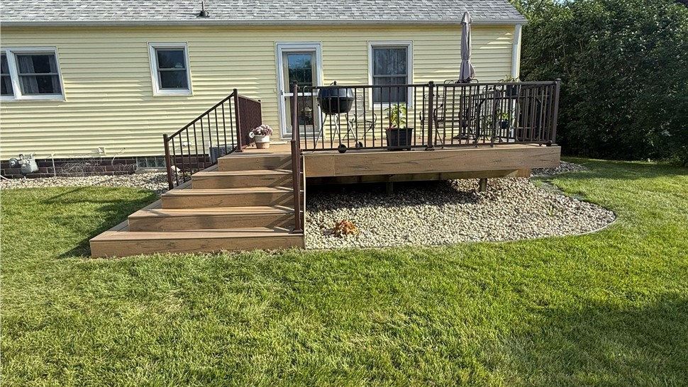 Decks Project in Garner, IA by Midwest Construction