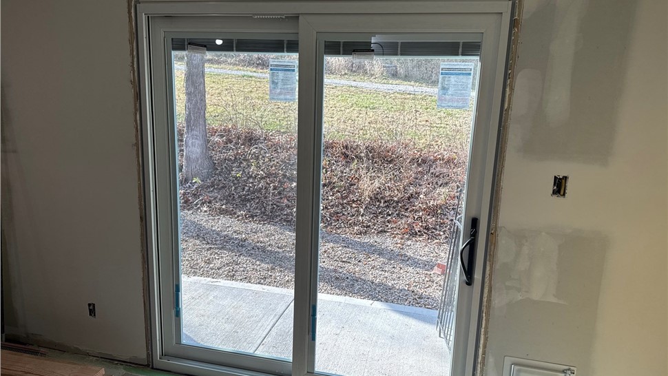 Patio Doors Project in Cumming, IA by Midwest Construction