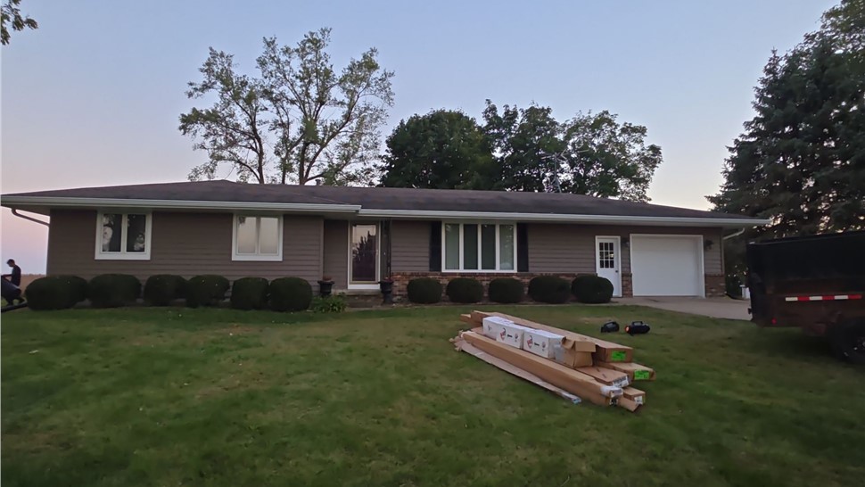 Siding Project in Monroe, IA by Midwest Construction