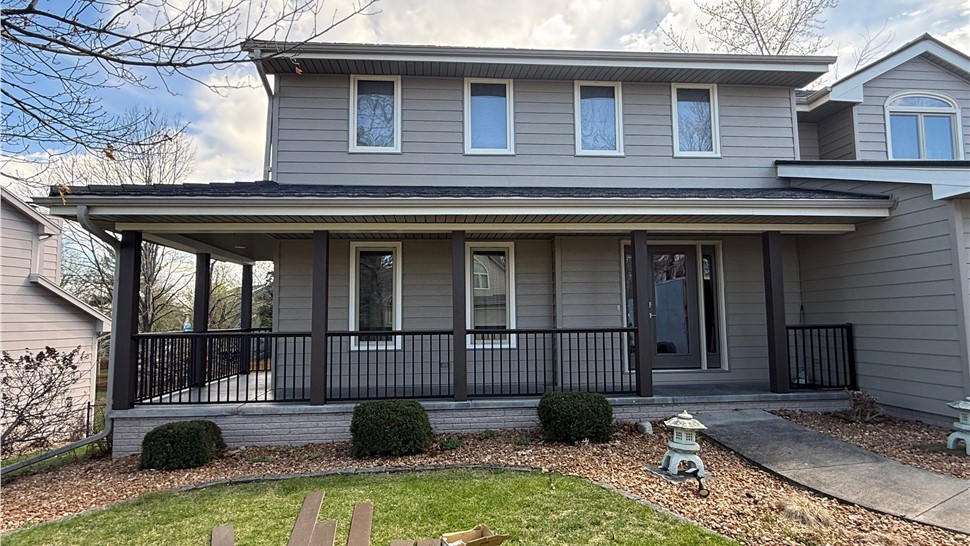 Siding Project in Urbandale, IA by Midwest Construction