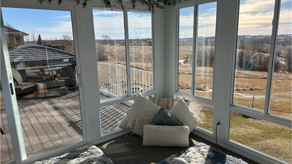 Sunrooms Project in Marshalltown, IA by Midwest Construction