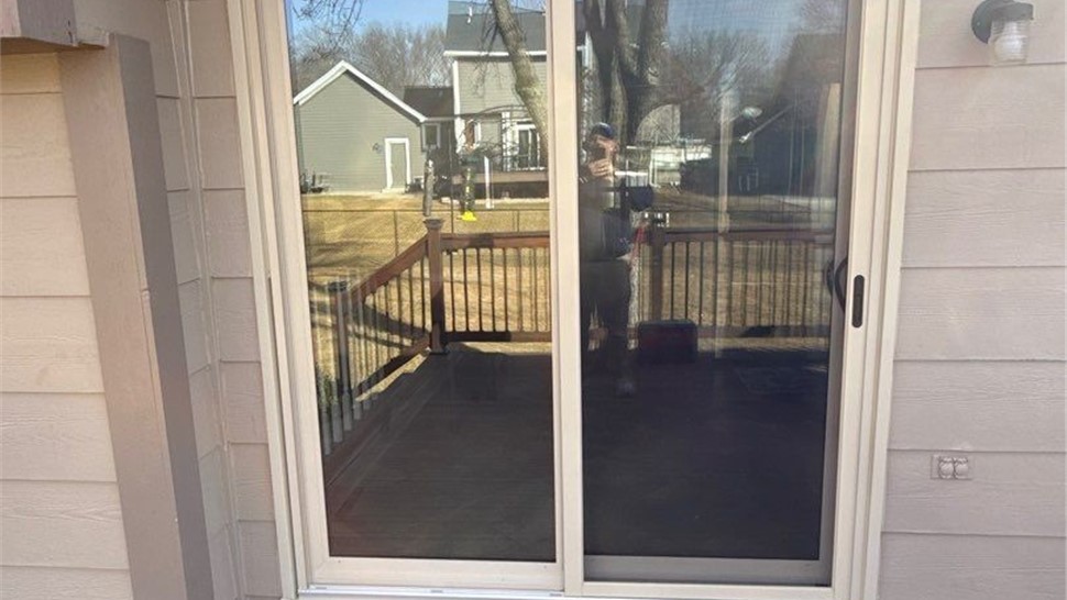 Patio Doors Project in Urbandale, IA by Midwest Construction