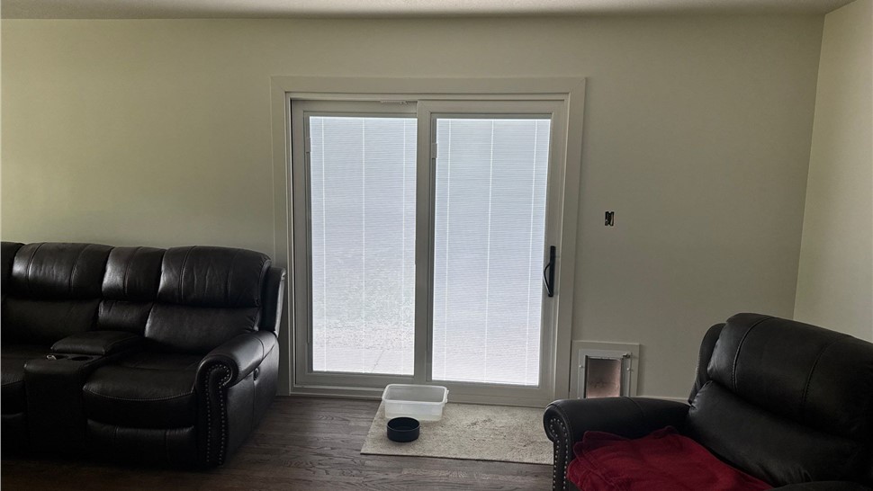 Patio Doors, Windows Project in Cumming, IA by Midwest Construction