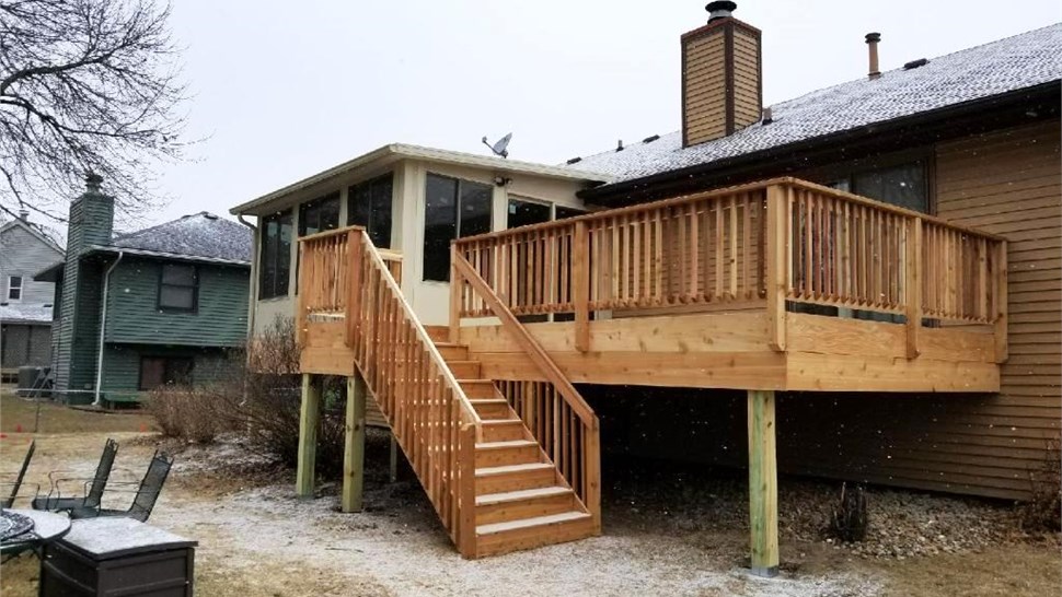 Sunroom Project Project in Atlantic, IA by Midwest Construction