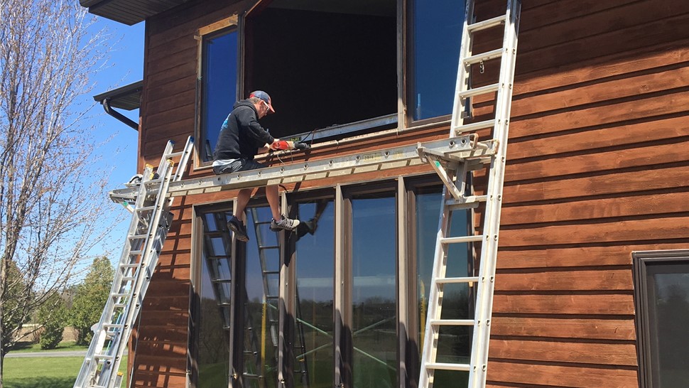 Windows Project in Mason City, IA by Midwest Construction