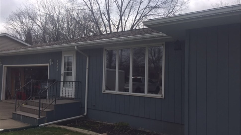 Windows Project in Mason City, IA by Midwest Construction