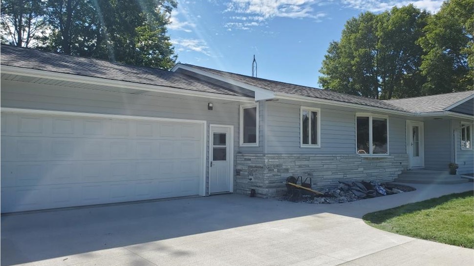 Siding Project in Latimer, IA by Midwest Construction