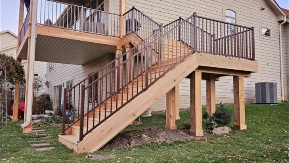Decks Project in Urbandale, IA by Midwest Construction
