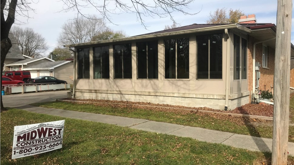 Sunroom Project Project in Klemme, IA by Midwest Construction