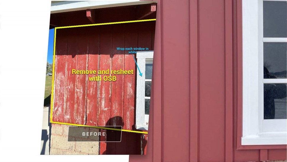 Siding Project in St Ansgar, IA by Midwest Construction