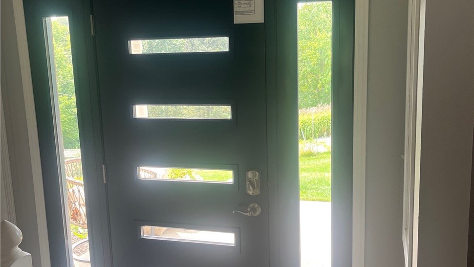 Doors, Siding Project in Grinnell, IA by Midwest Construction