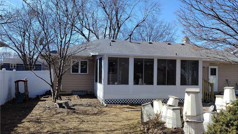 Sunrooms Project in Urbandale, IA by Midwest Construction