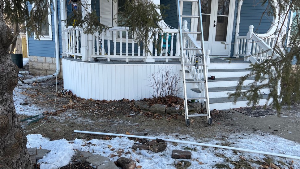 Siding Project in Prairie City, IA by Midwest Construction