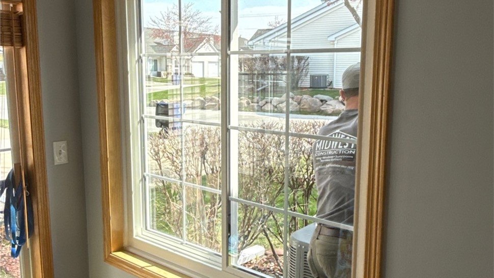 Windows Project in West Des Moines, IA by Midwest Construction