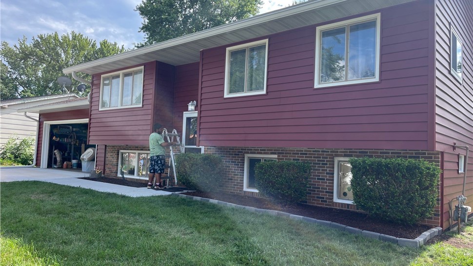 Siding Project in Webster City, IA by Midwest Construction
